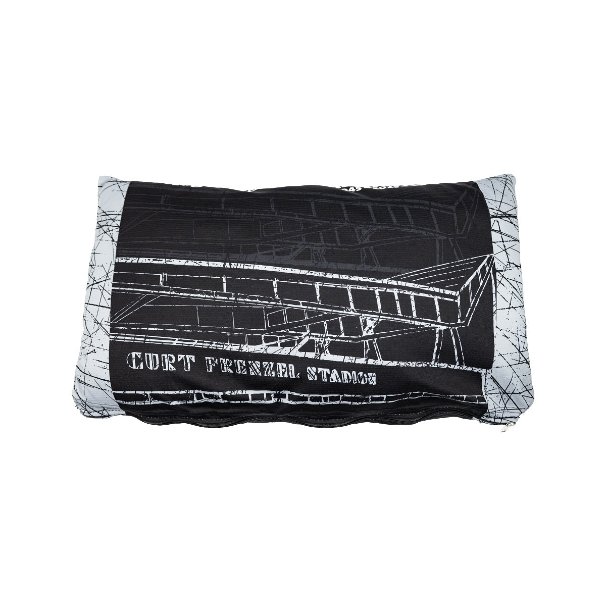 Ansicht des Kissens mit einem verarbeiteten CFS-Trikot aus der Saison 2025-26